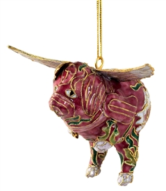 flying pig ornament