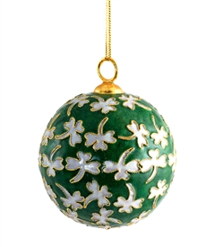 Shamrock Ball Ornament
