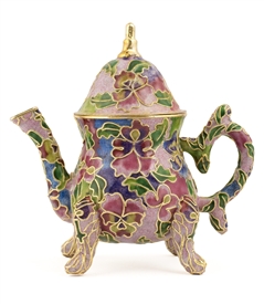 Cloisonne English Teapot
