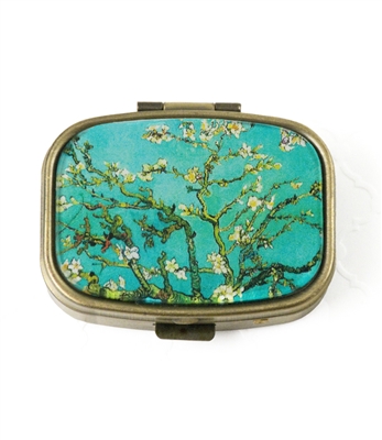 Van Gogh's Almond Blossoms Pill Box