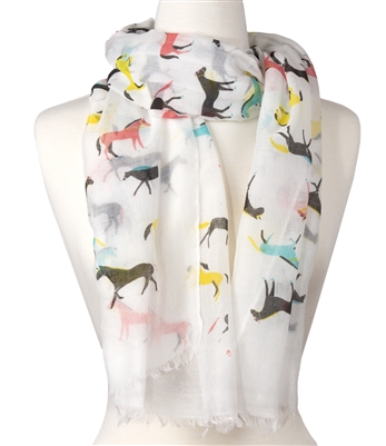 Horse Paint Scarf