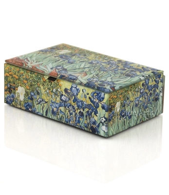 Irises by Van Gogh Keepsake Box