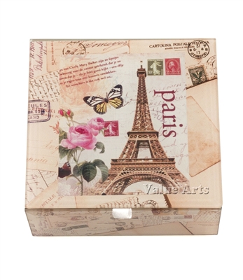 Vintage Paris Keepsake Box