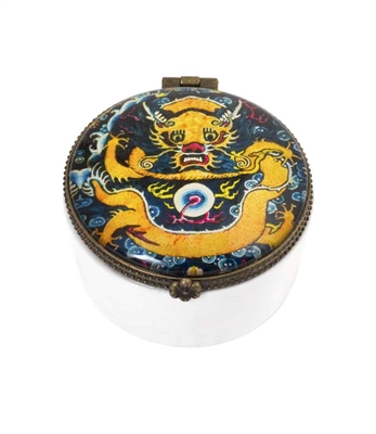 Oriental Dragon Ceramic Keepsake Box