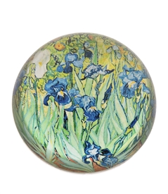 Irises by Vincent van Gogh Paper Weight
