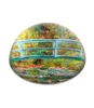 Water Lily Pond/ Claud Monet Glass Dome Paperweight