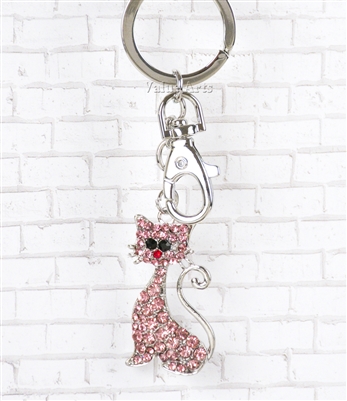 Pink Kitten Key Chain/Purse Jewelry