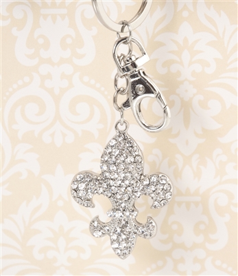Fleur De Lis Key Chain/Purse Jewelry