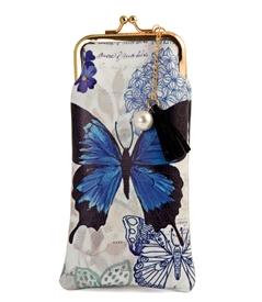 Blue Butterfly Accessories Case