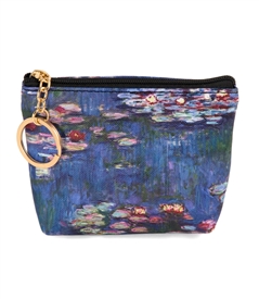 Monet Water Lilies Change Purse