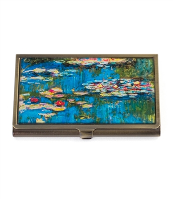 Water Lilies Card Case