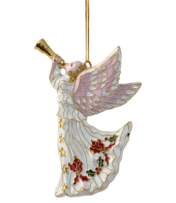Cloisonne Angel Ornament