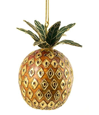 Cloisonne Pineapple Ornament