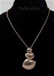 Rose Gold Plating Seashell Pendant Necklace