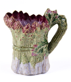 Cloisonne Asparagus Pitcher