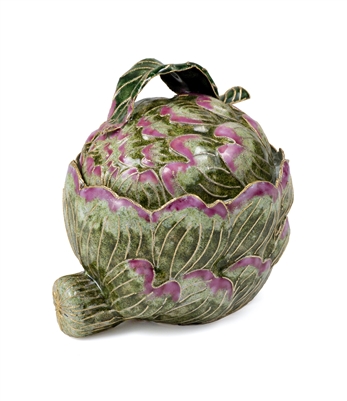 Cloisonne Artichoke Box
