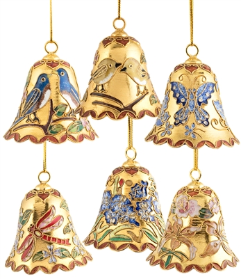 gold bell ornament