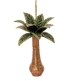 Cloisonne Palm Tree Ornament