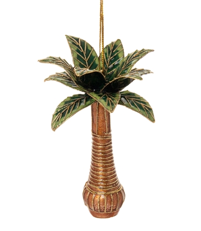 Cloisonne Palm Tree Ornament