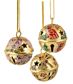 Small Gold Sleigh Bell