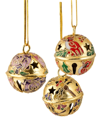 Small Gold Sleigh Bell