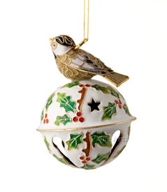 bird bell ornament