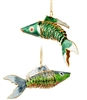 Cloisonne Articulate Fish Ornament