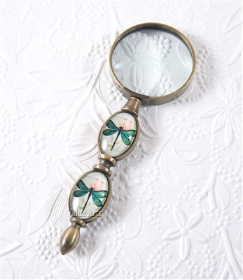 Vintage Green Dragonfly Magnifier