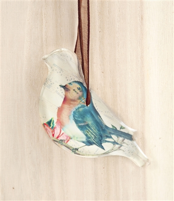 Crystal Bird Ornament