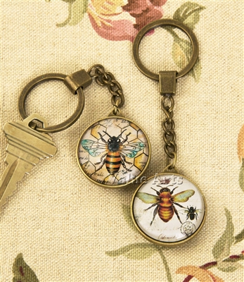 bee key chain