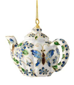 Cloisonne Teapot Ornament
