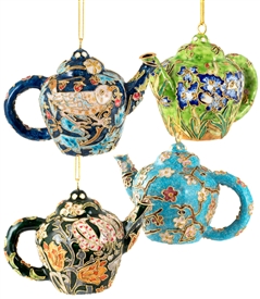 Cloisonne Teapot Ornament