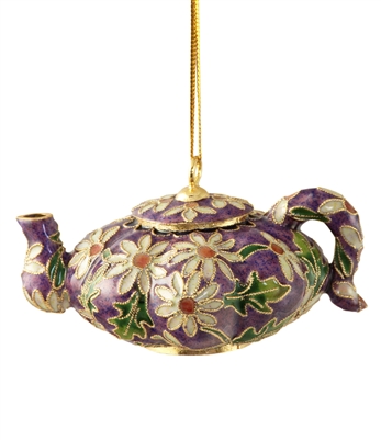 Cloisonne Teapot Ornament