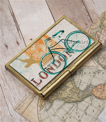 London/Bicycle Card Case