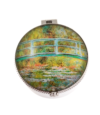 Monet Water Lily Pond Keepsake Box