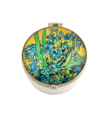 Van Gogh Irises Keepsake Box