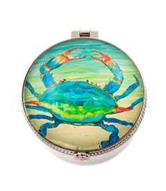 Blue Carb Keepsake Box