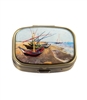 Van Gogh's Fishing Boats Vintage Pill Box