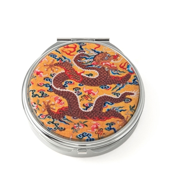 Imperial Dragon Round Pill Box