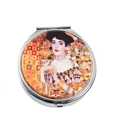 Portrait Of Adele Bloch-bauer Round Pill Box