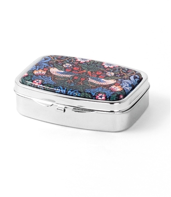Strawberry Thief  Pill Box