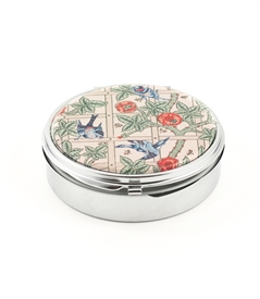 William Morris Birds Round Accessories Box