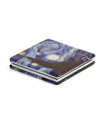 Van Gogh's Starry Night Travel Mirror