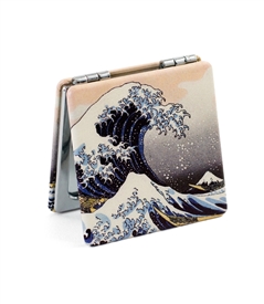The Great Wave Travel Mirror