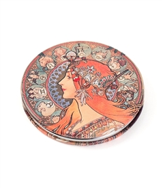 Alphones Mucha Travel Mirror