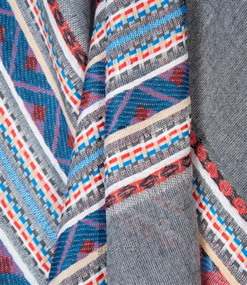 Multicolor Textured scarf