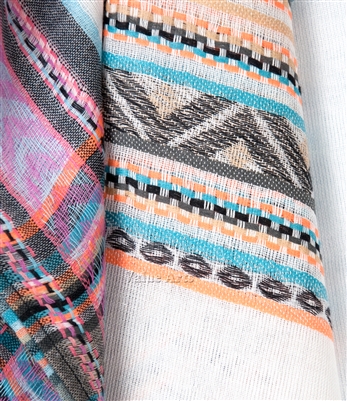 Multicolor Textured scarf