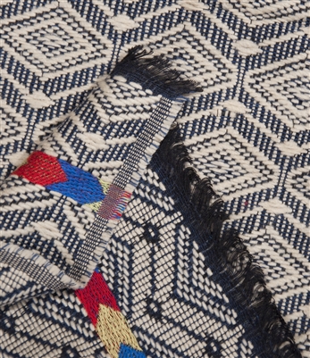 Geometric Textured Shawl