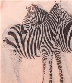 Zebra Print Scarf