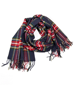 Plaid Pattern Pashmina Scarf